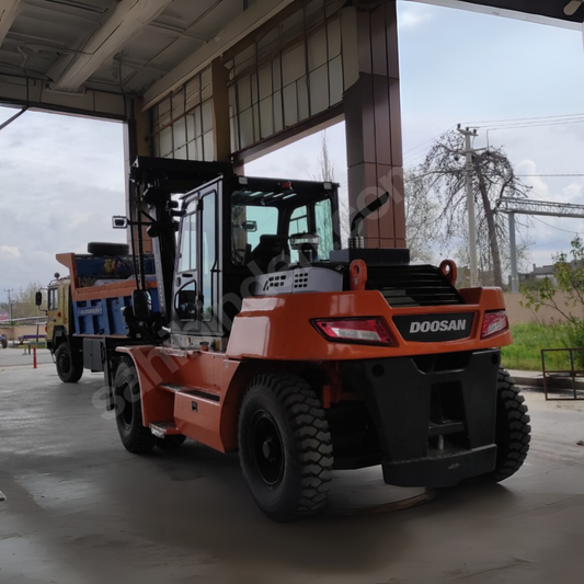 Wózek widłowy Doosan o udźwigu 16 ton do wynajęcia – 2023
